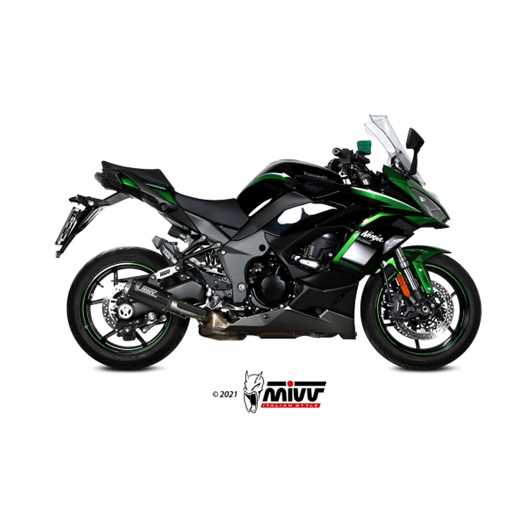 Escape MIVV MK3 Kawasaki Ninja 1000 SX / Tourer 2020-23  4