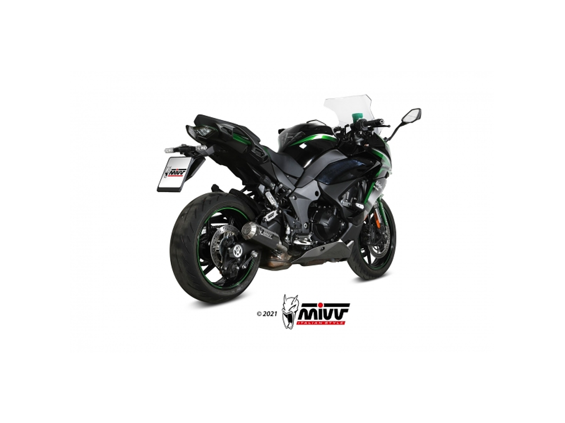 Escape MIVV MK3 Kawasaki Ninja 1000 SX / Tourer 2020-23  5