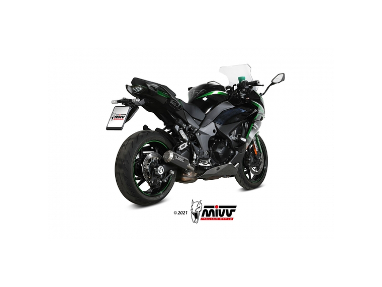 Escape MIVV MK3 Kawasaki Ninja 1000 SX / Tourer 2020-23  5