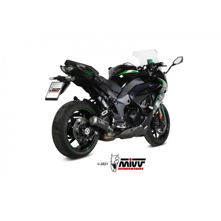 Escape MIVV MK3 Kawasaki Ninja 1000 SX / Tourer 2020-23  5
