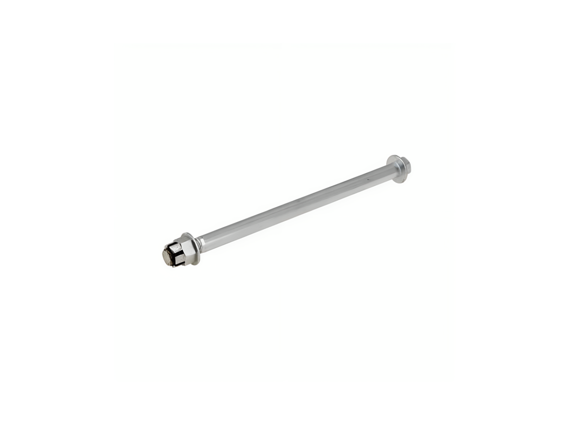 Eixo Traseiro / Veio c/ Porca Yamaha DT 50 LC  1