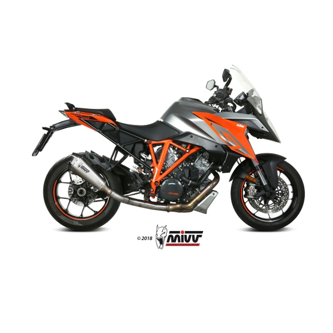 MIVV Tubo no Kat KTM 1290 SuperDuke GT 2016-23  2