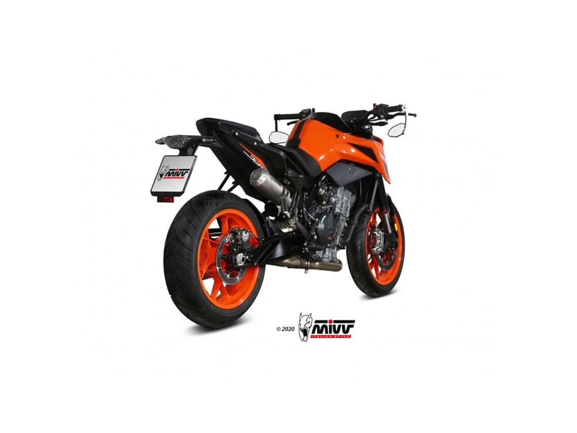 Escape MIVV MK3 KTM 790 Duke 2018-20 / 890 Duke 2020-23 2