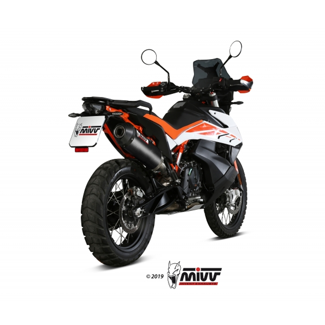 Escape MIVV KTM 790 Adventure/R 19-20 / 890 Adventure/R 20-23 (Carbono)  2