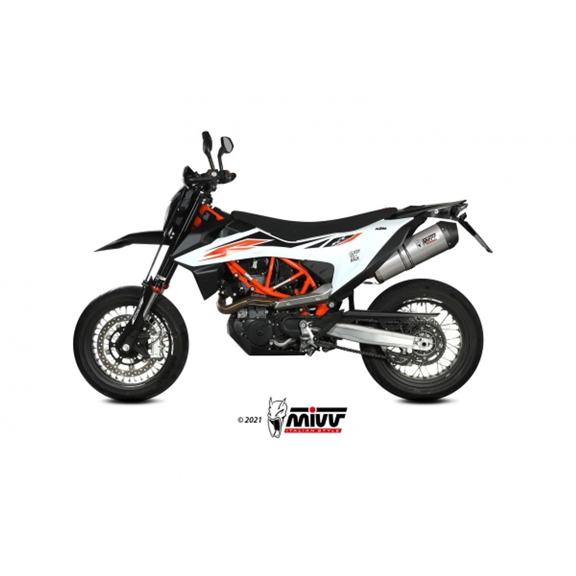 Escape MIVV Oval KTM 690 SMC R 2020-23  1