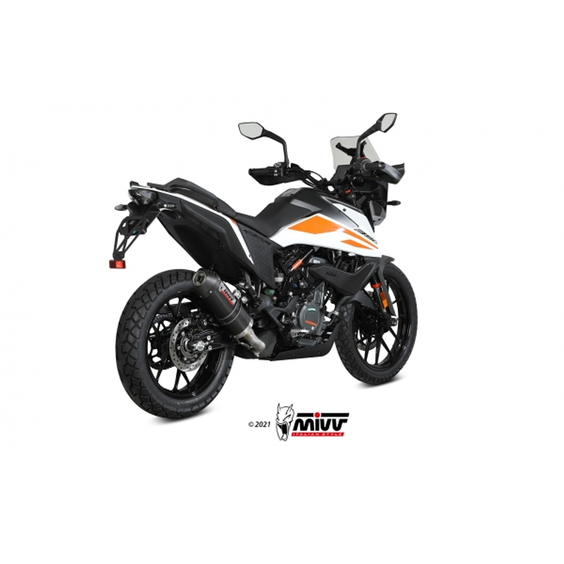 Escape MIVV Oval KTM 390 Adventure 2020-23 2