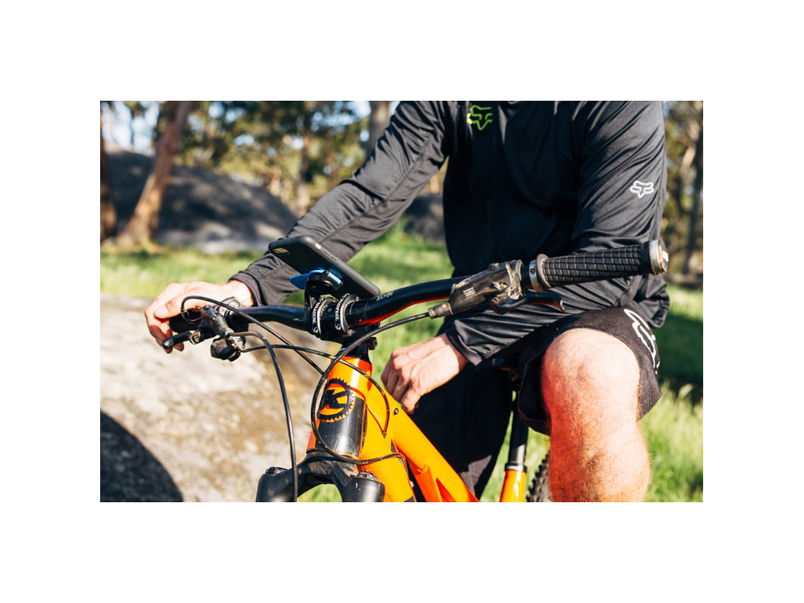 Suporte de Telemóvel Dianteiro p/ Bicicleta Quad Lock  6