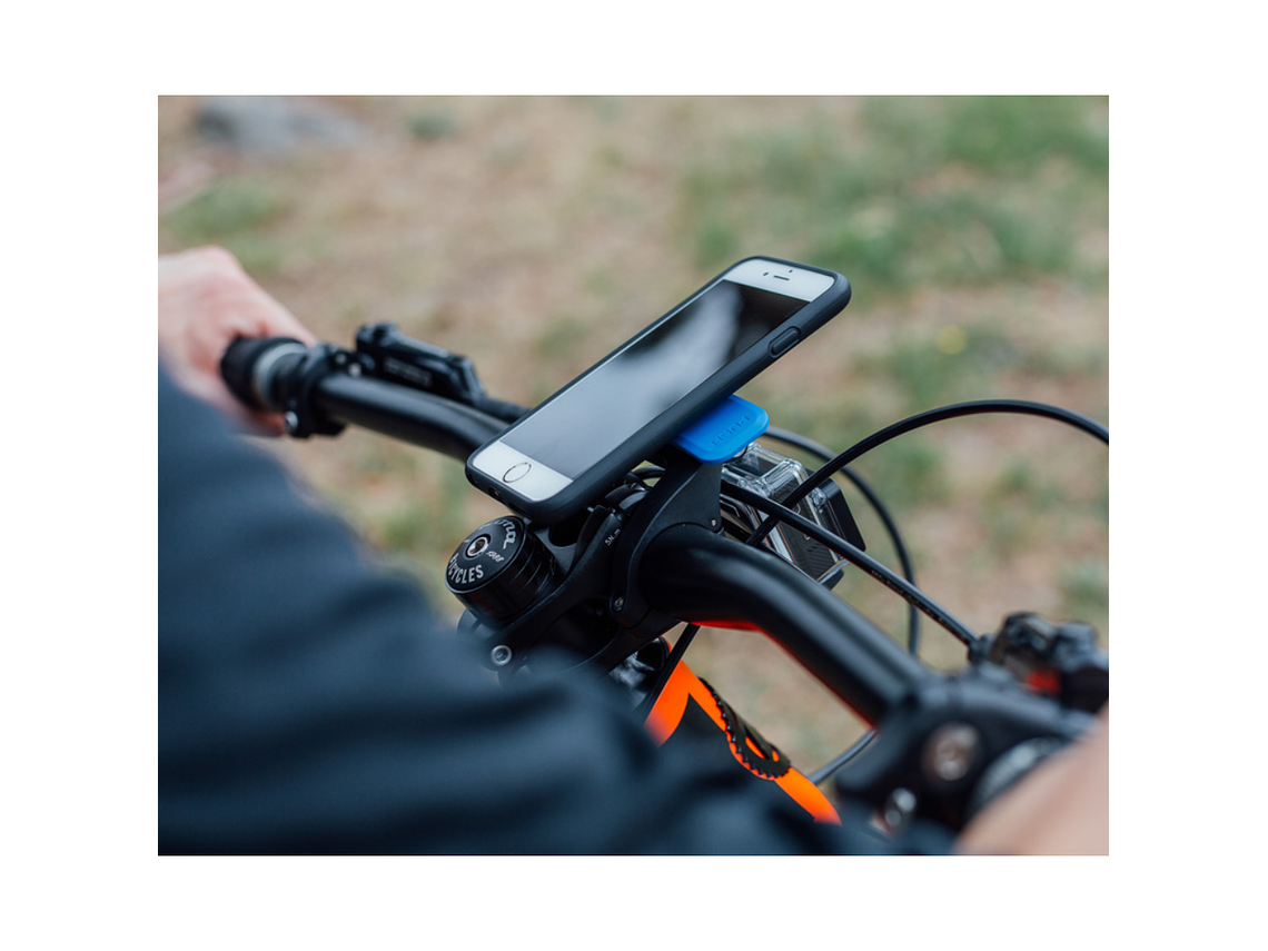 Suporte de Telemóvel Dianteiro p/ Bicicleta Quad Lock  12