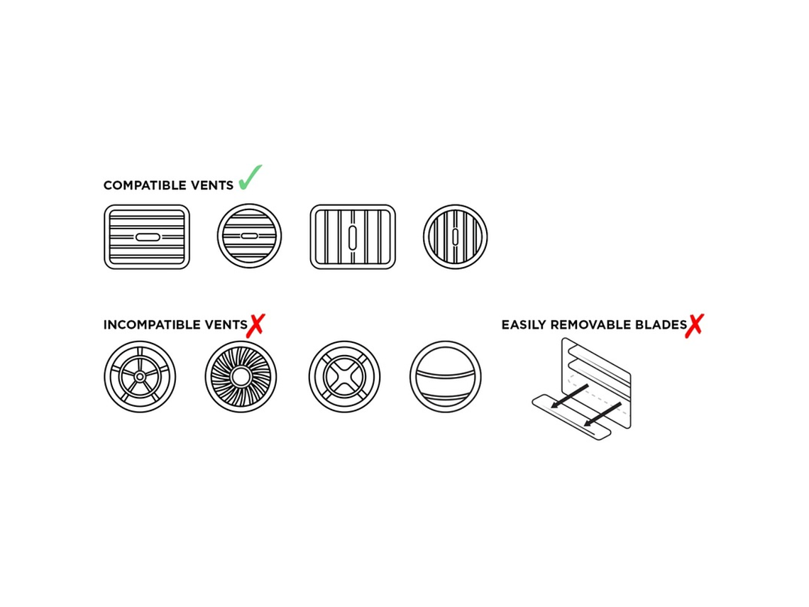 Suporte de Telemóvel p/ Carro Ventilação  3