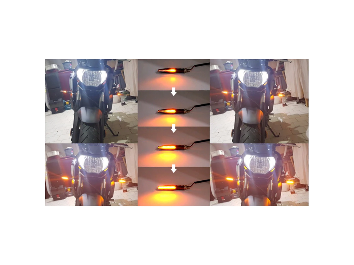 Piscas LED Sequenciais  (4 Unidades) 2