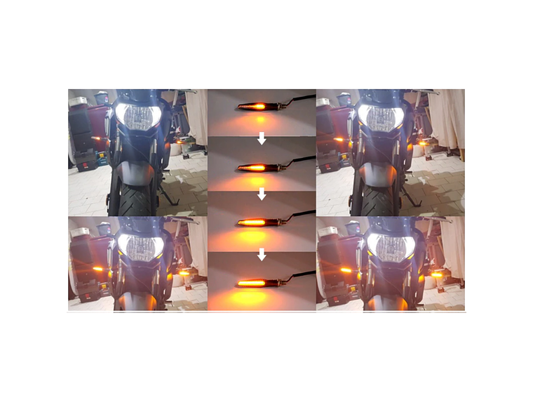 Piscas LED Sequenciais  (4 Unidades) 2