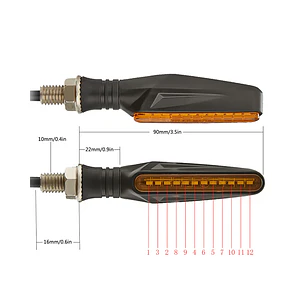 Sequential LED Flashes (4 Units)