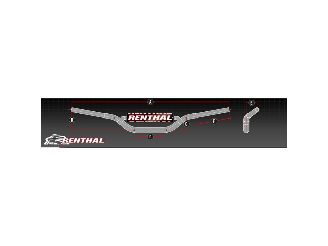 Guiador Renthal Elevado 7/8