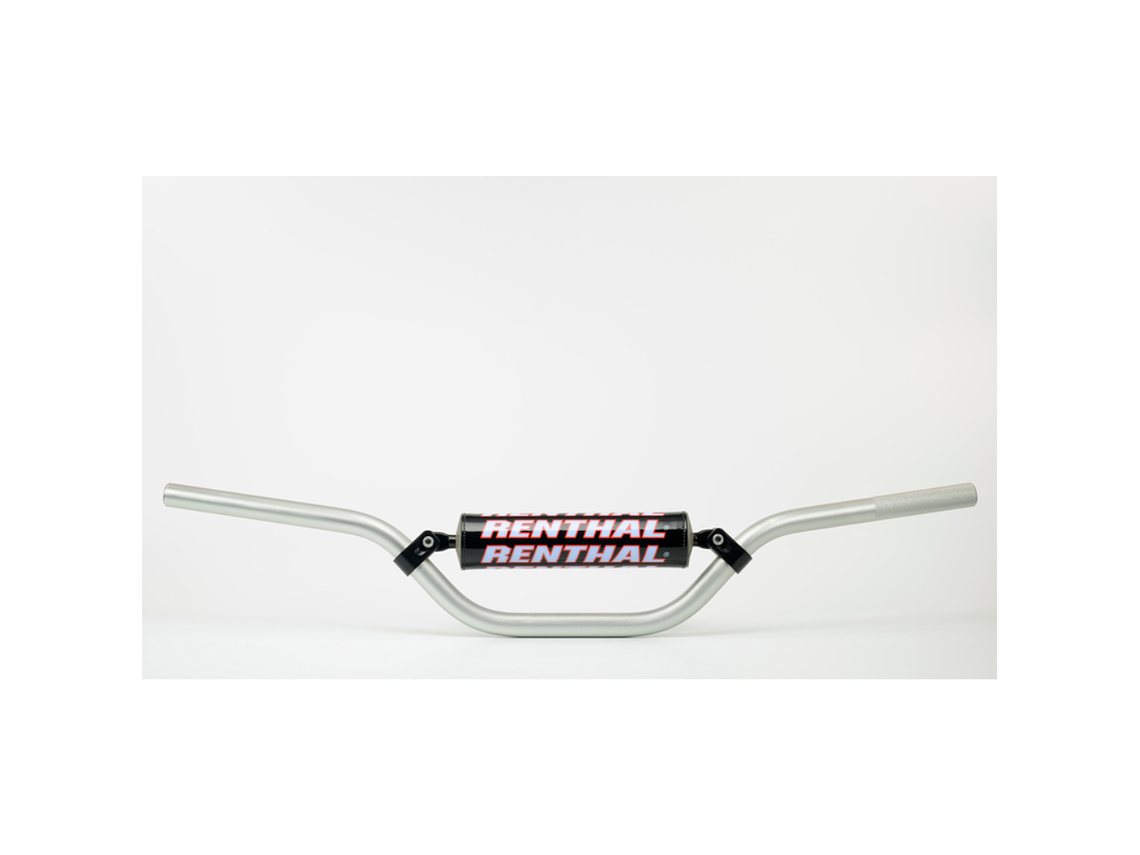 Guiador Renthal Carmichael Minicross c/ Protetor (Prateado)  1