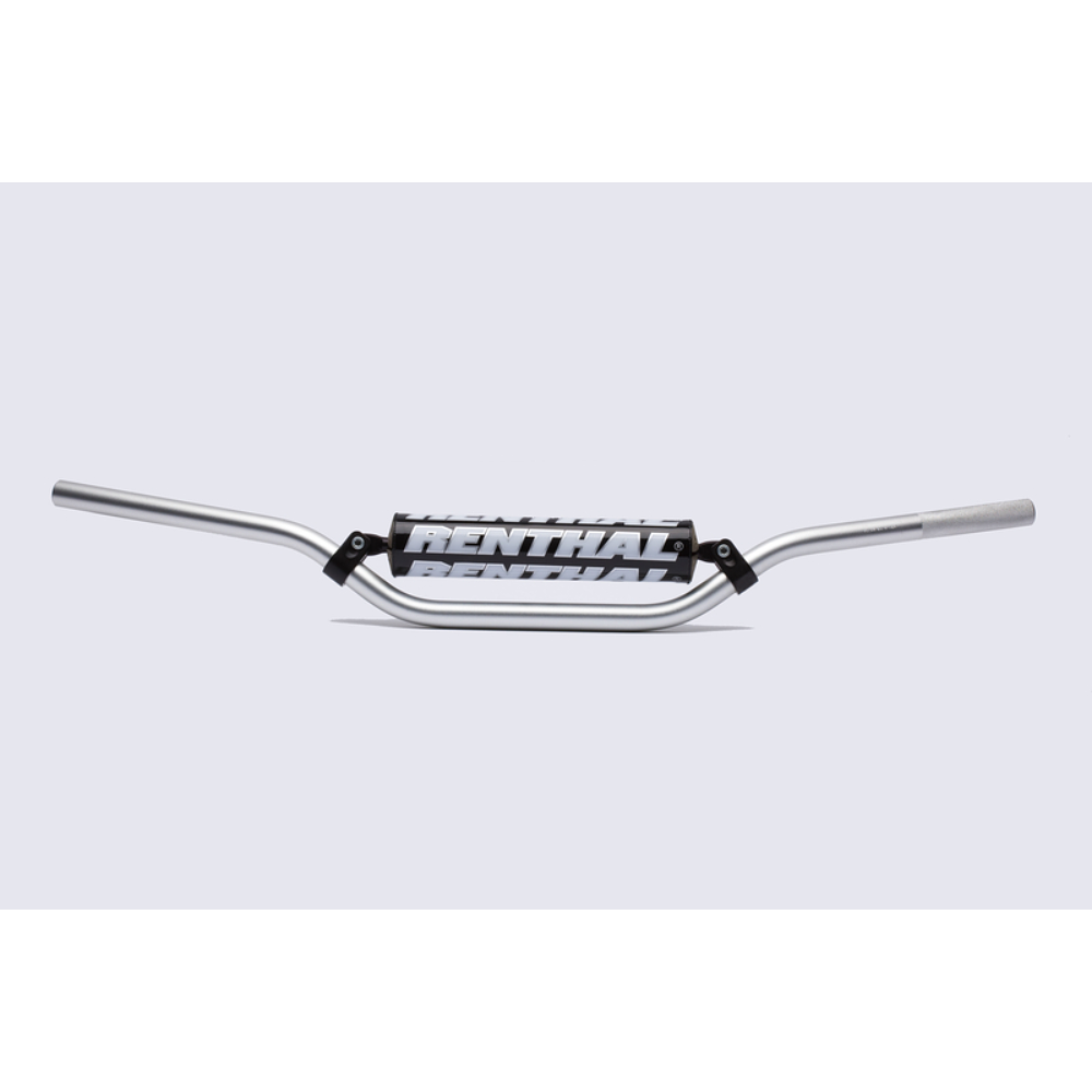 Guiador Renthal Fatbar Villopoto c/ Protetor (Prateado) 