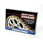 Corrente Renthal 420R1 Preto/Dourado - Miniatura 1