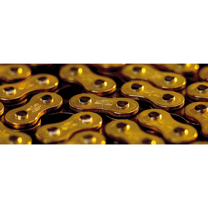 Corrente Renthal 420R1 Preto/Dourado 3