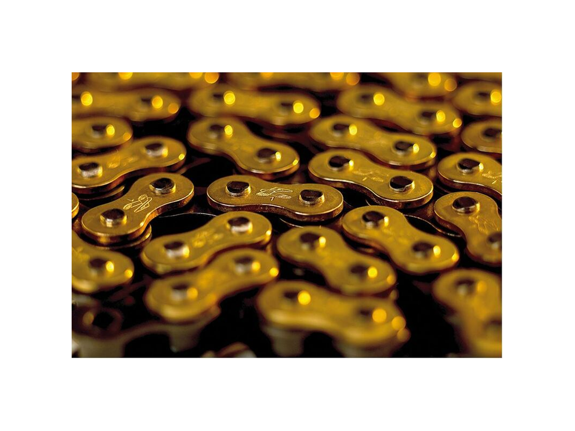 Corrente Renthal 428R1 Preto/Dourado 4