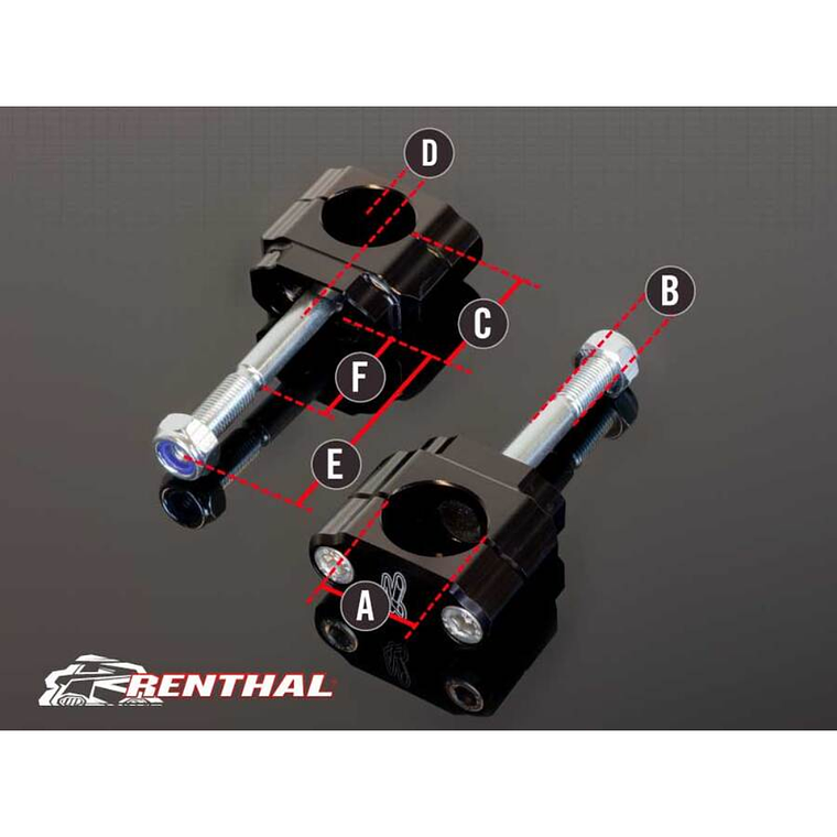 Mesas de Guiador Renthal 36 mm Fatbar Honda/Yamaha  4