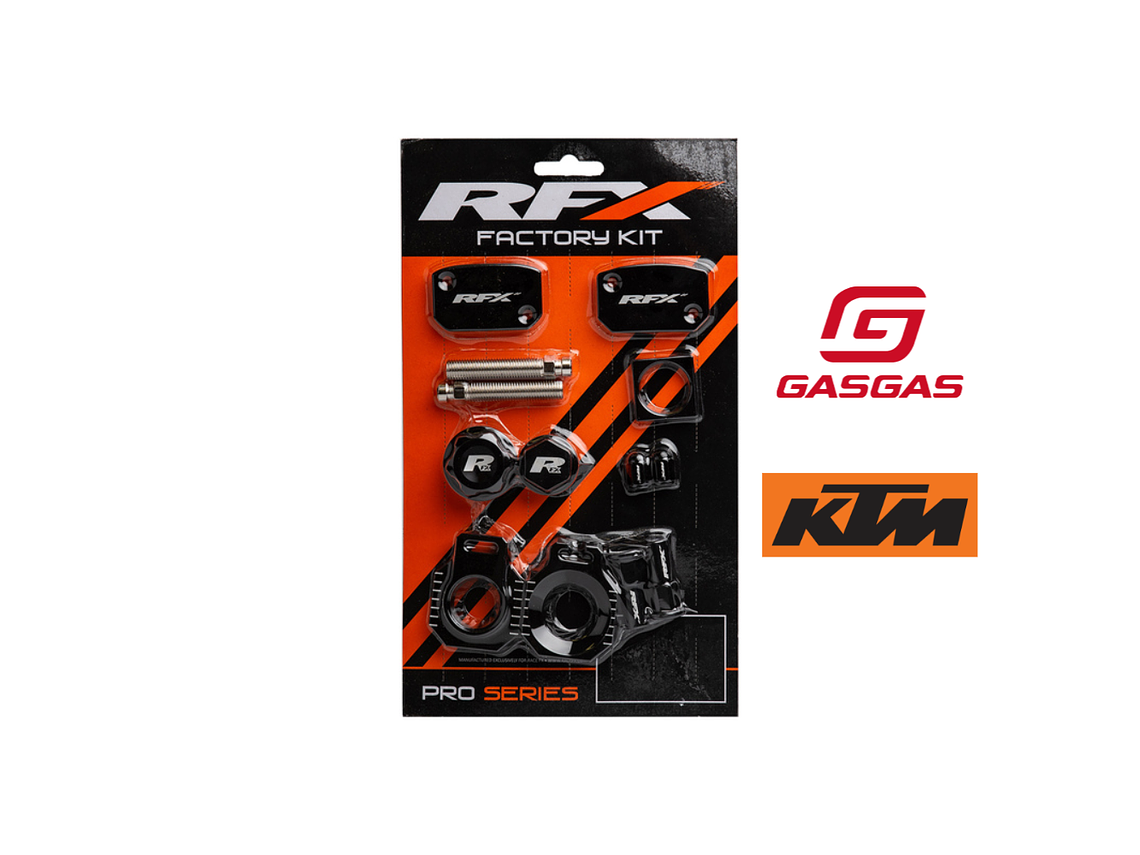Kit de Peças Anodizadas RFX Pro Series Gas Gas e KTM  1