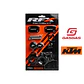 Kit de Peças Anodizadas RFX Pro Series Gas Gas e KTM  - thumbnail 1