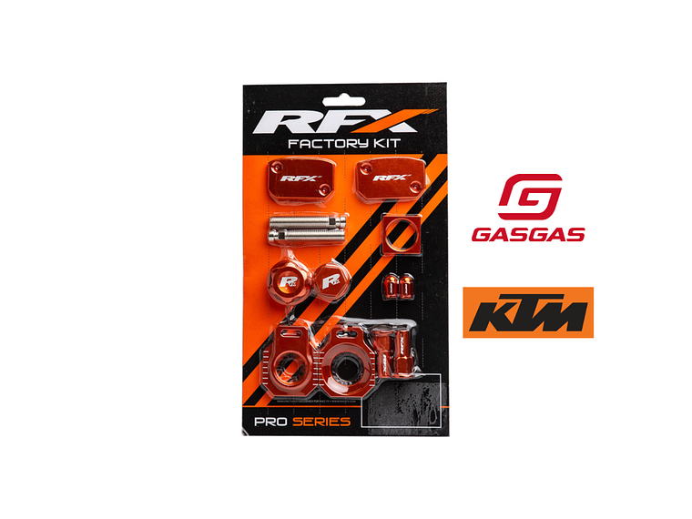 Kit de Peças Anodizadas RFX Pro Series Gas Gas e KTM  2