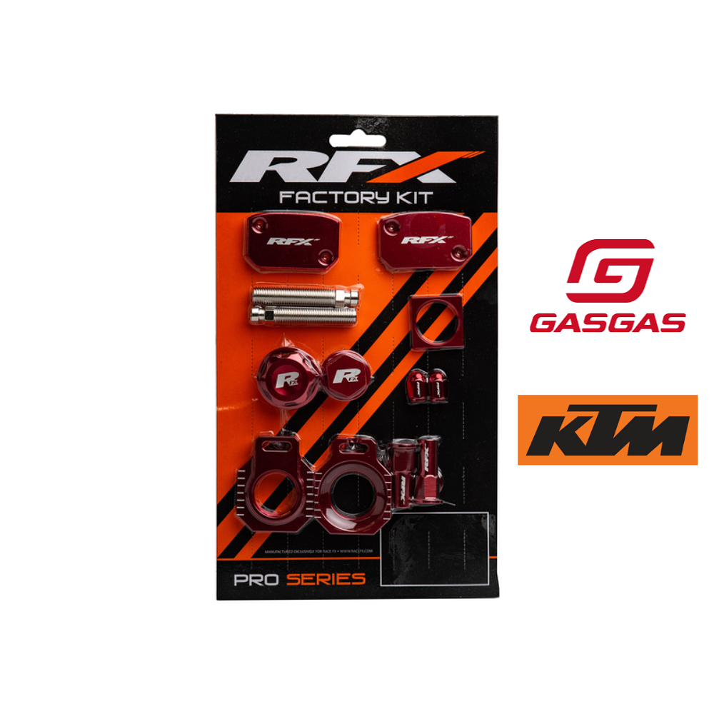 Kit de Peças Anodizadas RFX Pro Series Gas Gas e KTM 