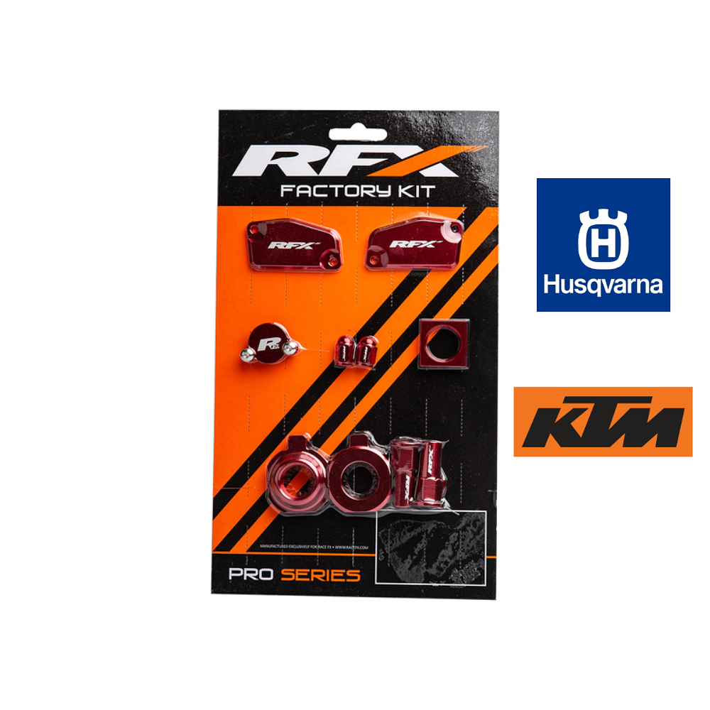 Kit de Peças Anodizadas RFX Pro Series Husqvarna e KTM 