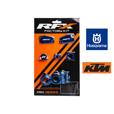 Kit de Peças Anodizadas RFX Pro Series Husqvarna e KTM 