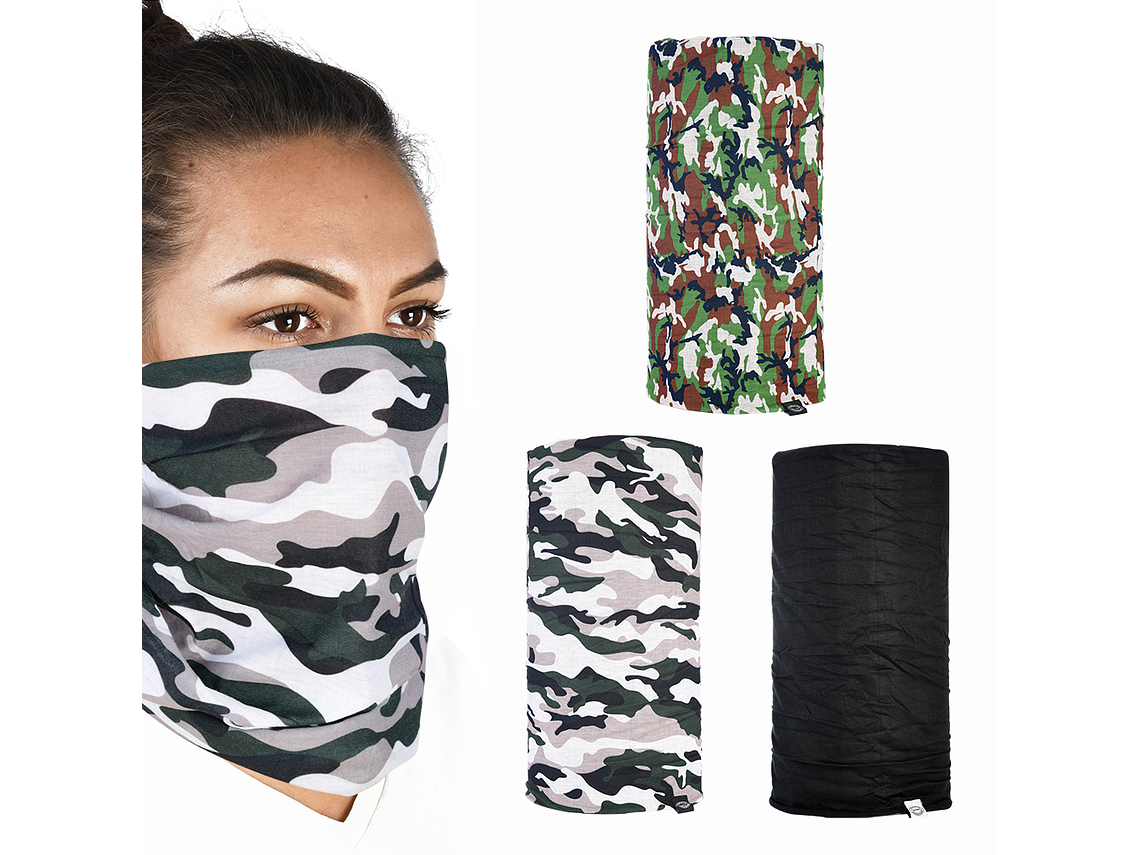 Pack 3 Balaclavas Motociclista Oxford  1