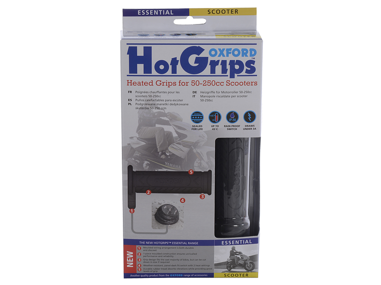 Punhos Aquecidos Scooter c/ Interruptor Oxford - OF772 1