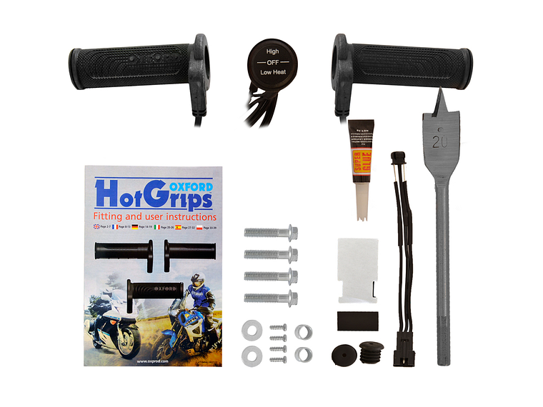 Punhos Aquecidos Scooter c/ Interruptor Oxford - OF772 2