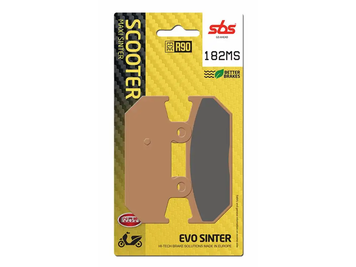 Pastilhas de Travão 182MS Suzuki Burgman 400/650 - SBS 1