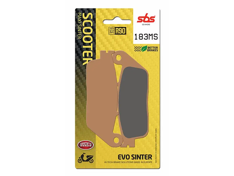 Pastilhas de Travão 183MS - SBS 1