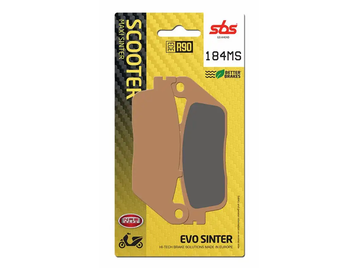 Pastilhas de Travão 184MS Honda Silverwing - SBS 1