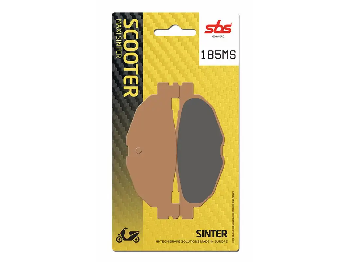 Pastilhas de Travão 185MS Yamaha TMAX 500 - SBS 1
