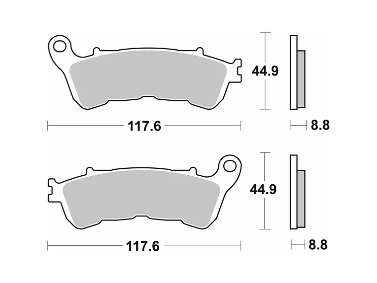 Pastilhas de Travão 192MS - SBS 2