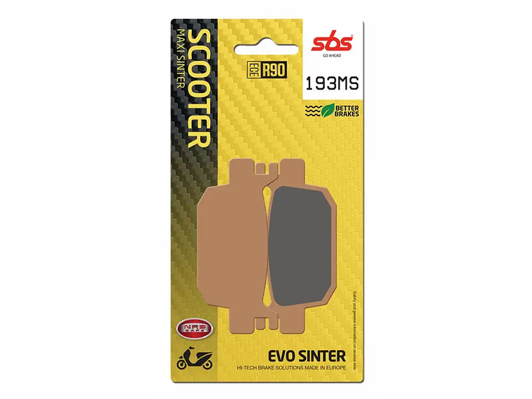 Pastilhas de Travão 193MS - SBS 1