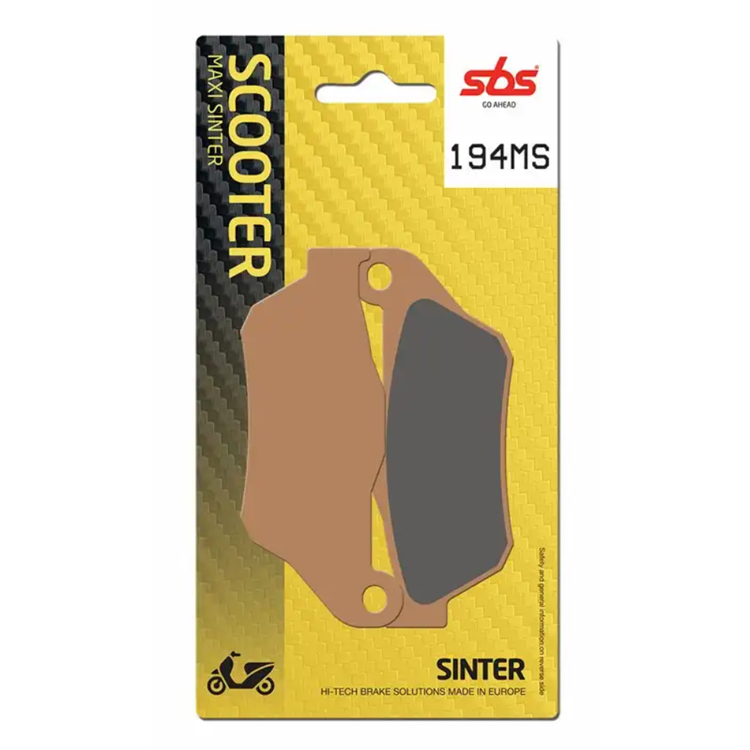 Pastilhas de Travão 194MS - SBS 1