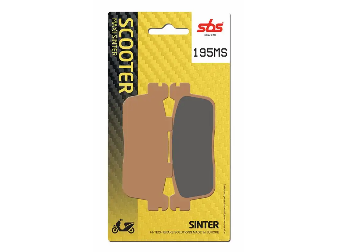 Pastilhas de Travão 195MS - SBS 1