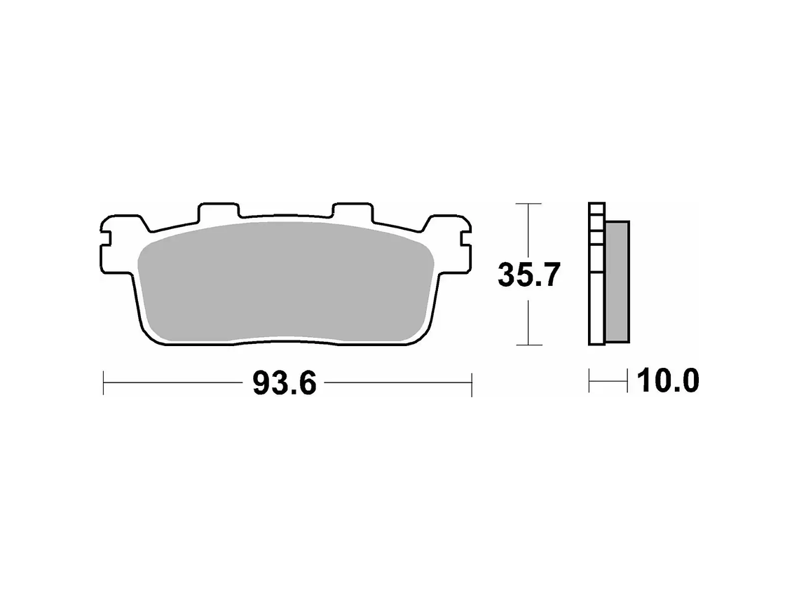 Pastilhas de Travão 195MS - SBS 2