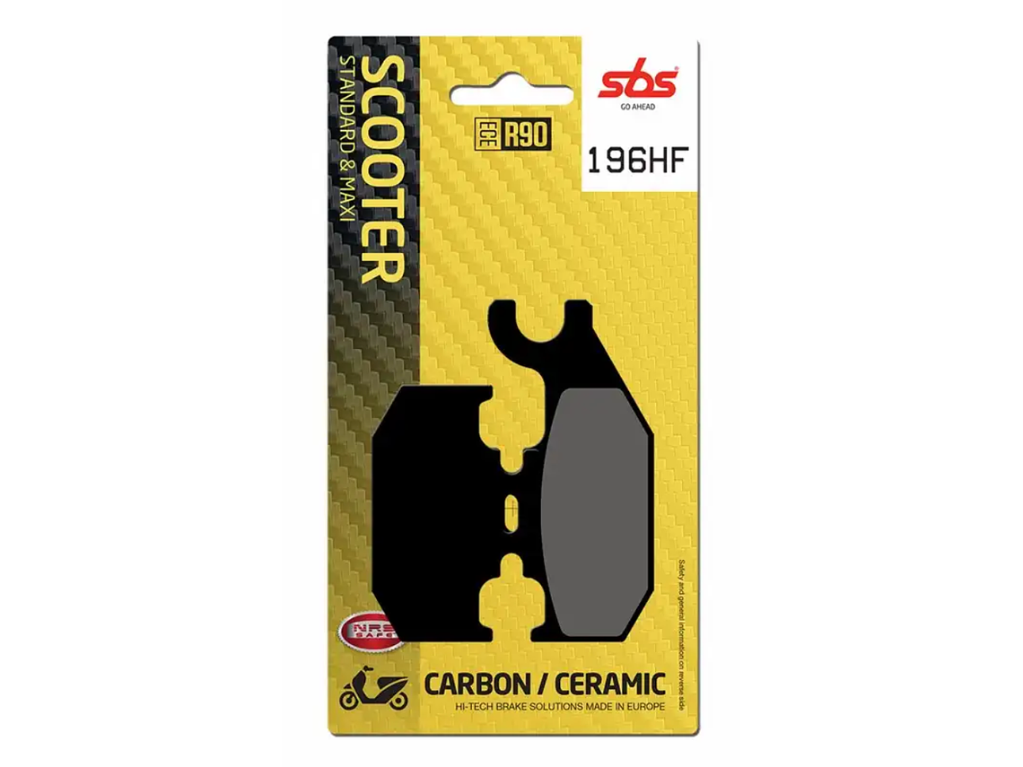 Pastilhas de Travão 196HF Suzuki Burgman - SBS 1