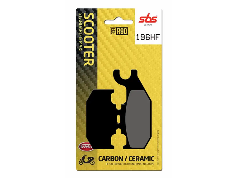 Pastilhas de Travão 196HF Suzuki Burgman - SBS 1