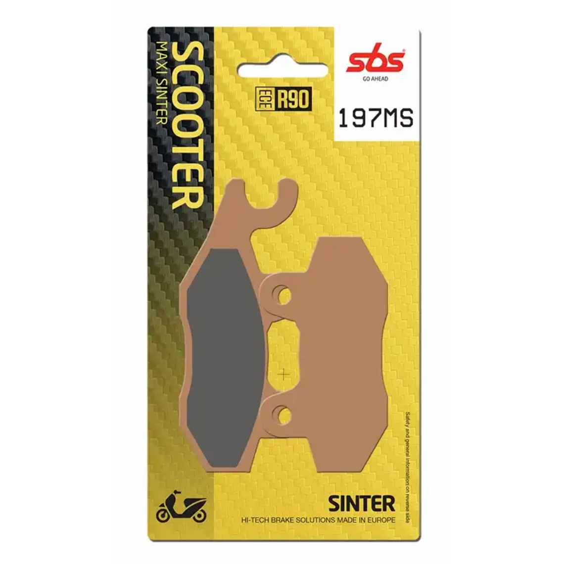 Pastilhas de Travão 197MS - SBS 1