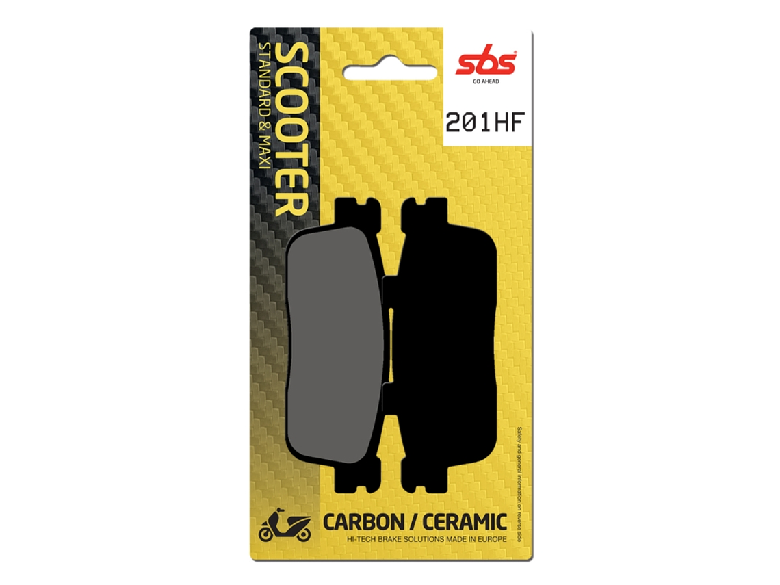 Pastilhas de Travão 201HF Sym GTS/Joymax - SBS 1