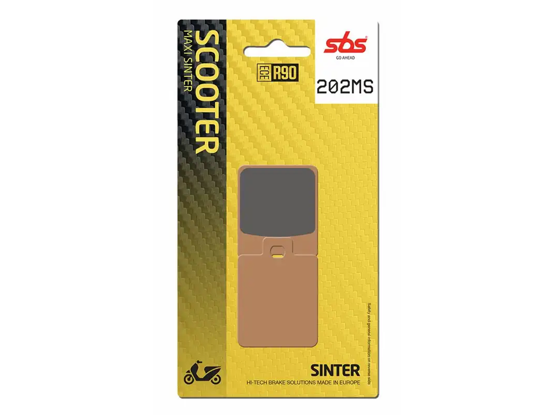 Pastilhas de Travão 202MS - SBS 1