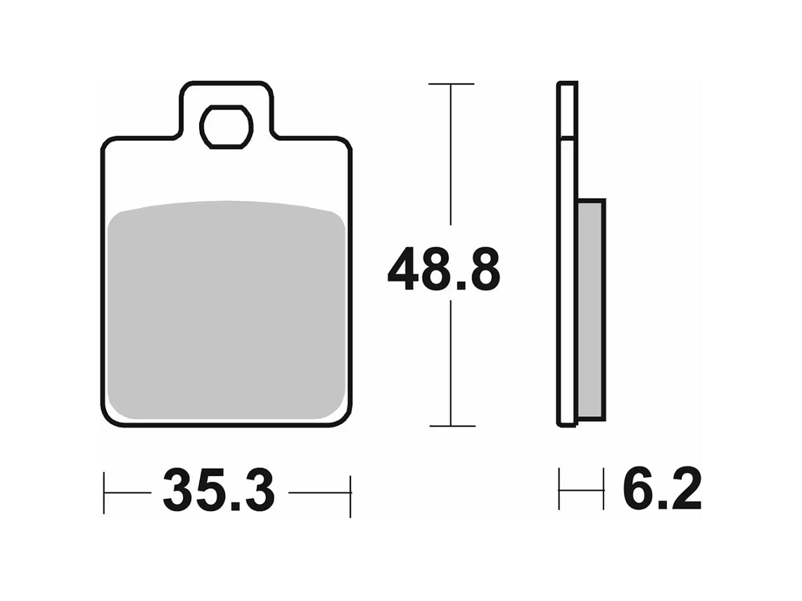 Pastilhas de Travão 202MS - SBS 2