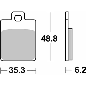 Pastilhas de Travão 202MS - SBS