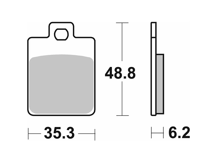 Pastilhas de Travão 202MS - SBS 2