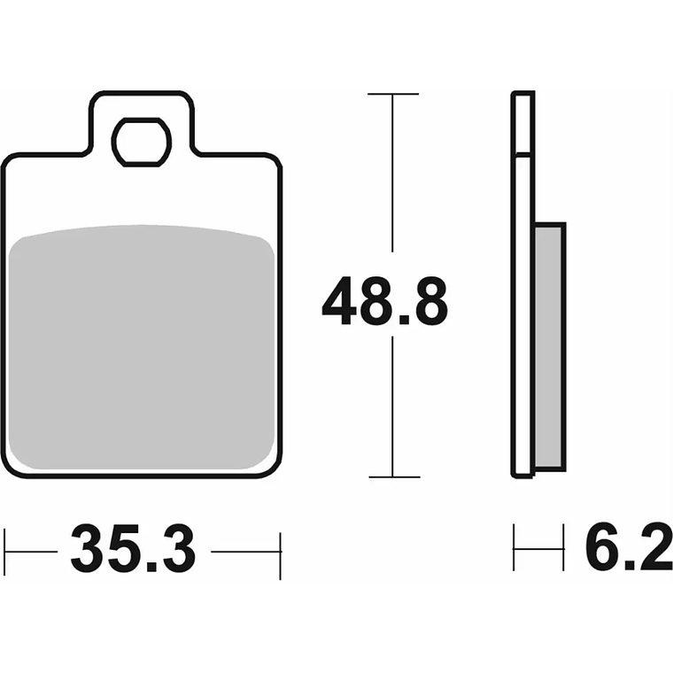 Pastilhas de Travão 202MS - SBS 2